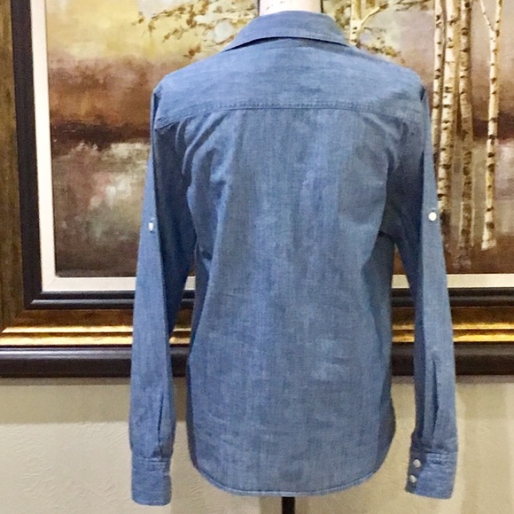 EUC PER SE Adjustable Sleeves Shirt - Picture 5 of 8